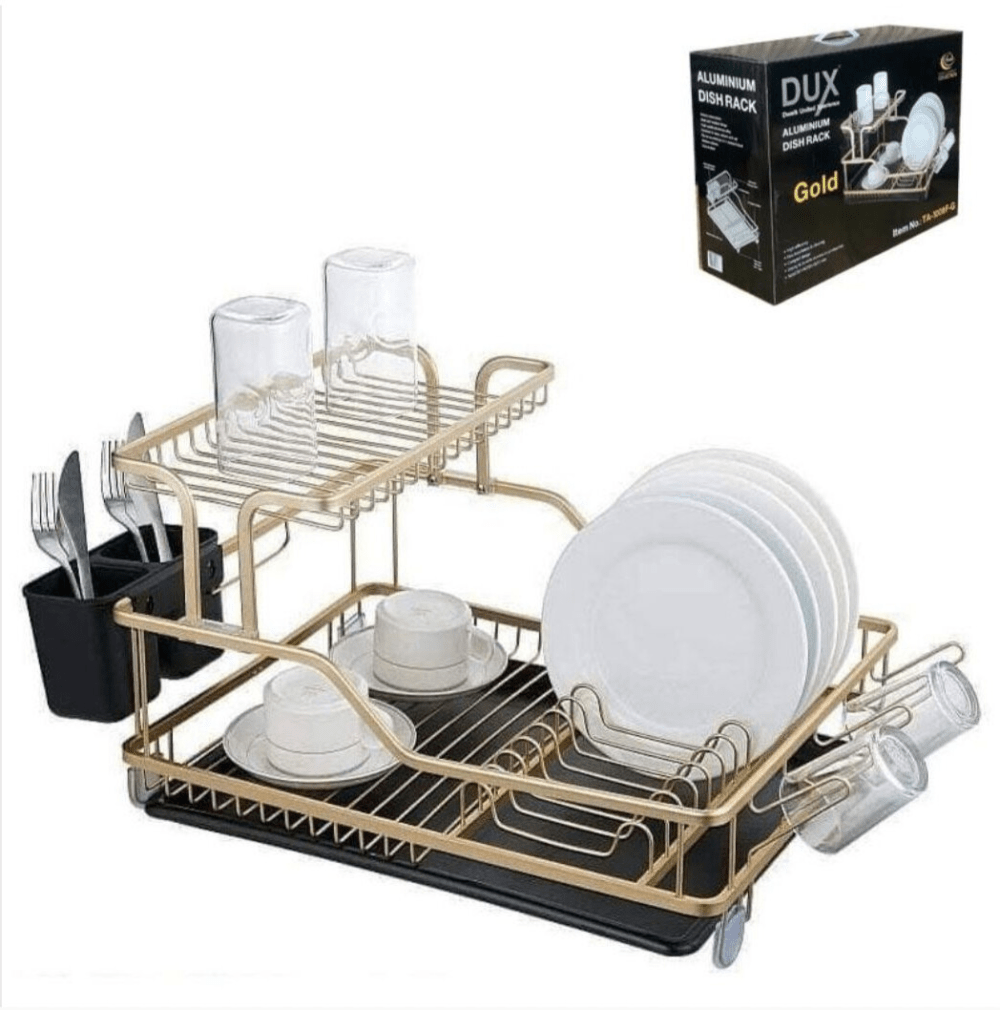 مشك صحون DUX المنيوم ذهبي  TA-1008F-G