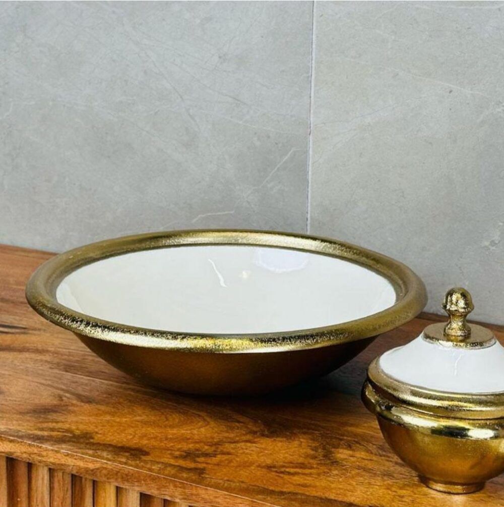 جاط نحاس هندي مدور نحاسي و بيج 