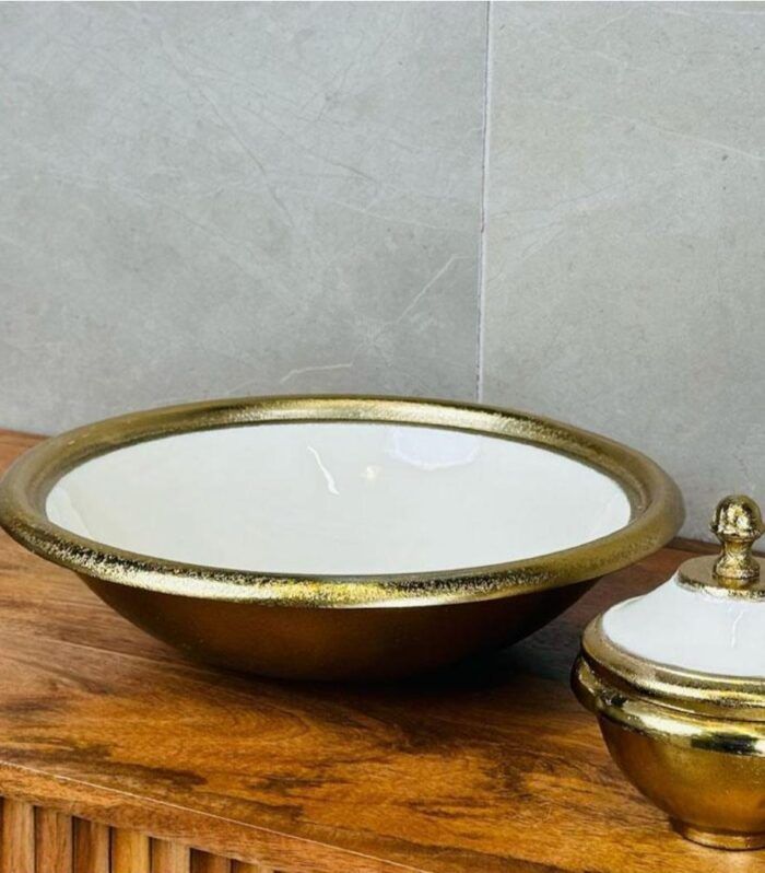 جاط نحاس هندي مدور نحاسي و بيج 