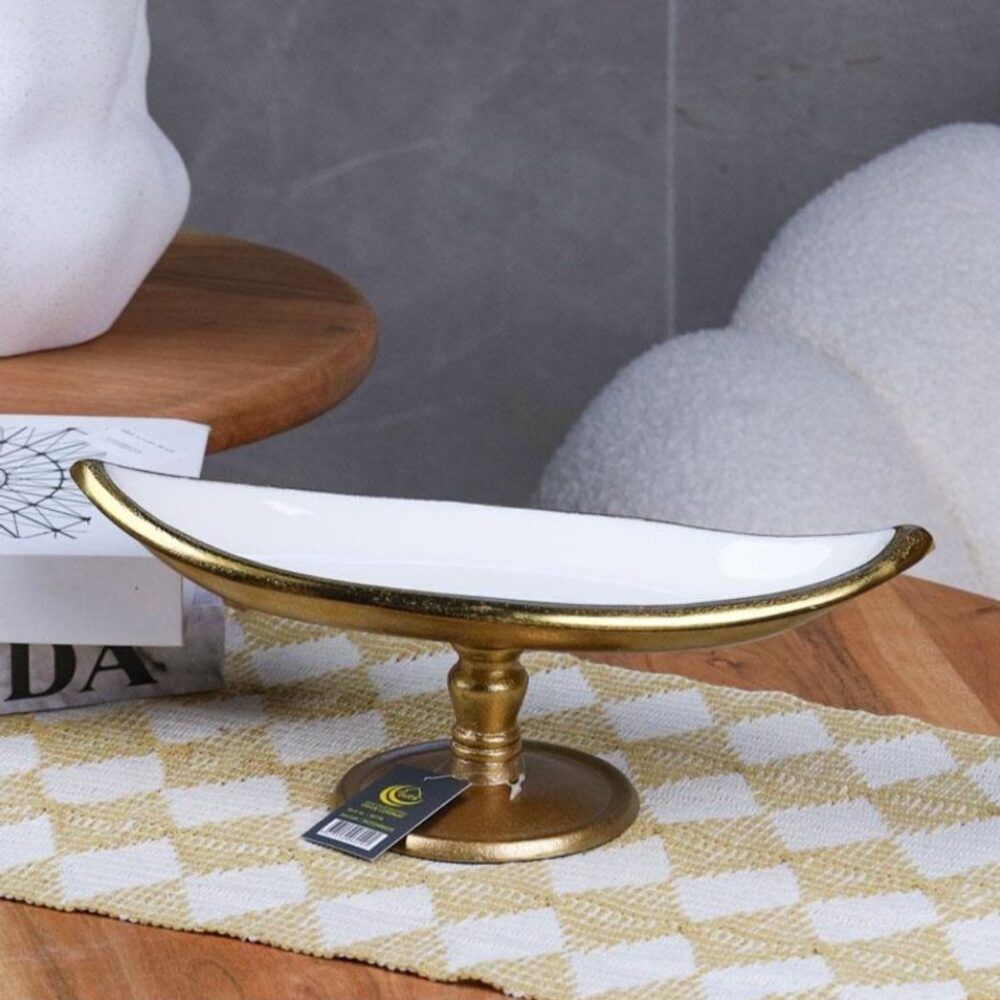 جاط نحاس هندي بيضوي بقاعدة