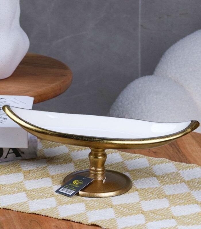 جاط نحاس هندي بيضوي بقاعدة